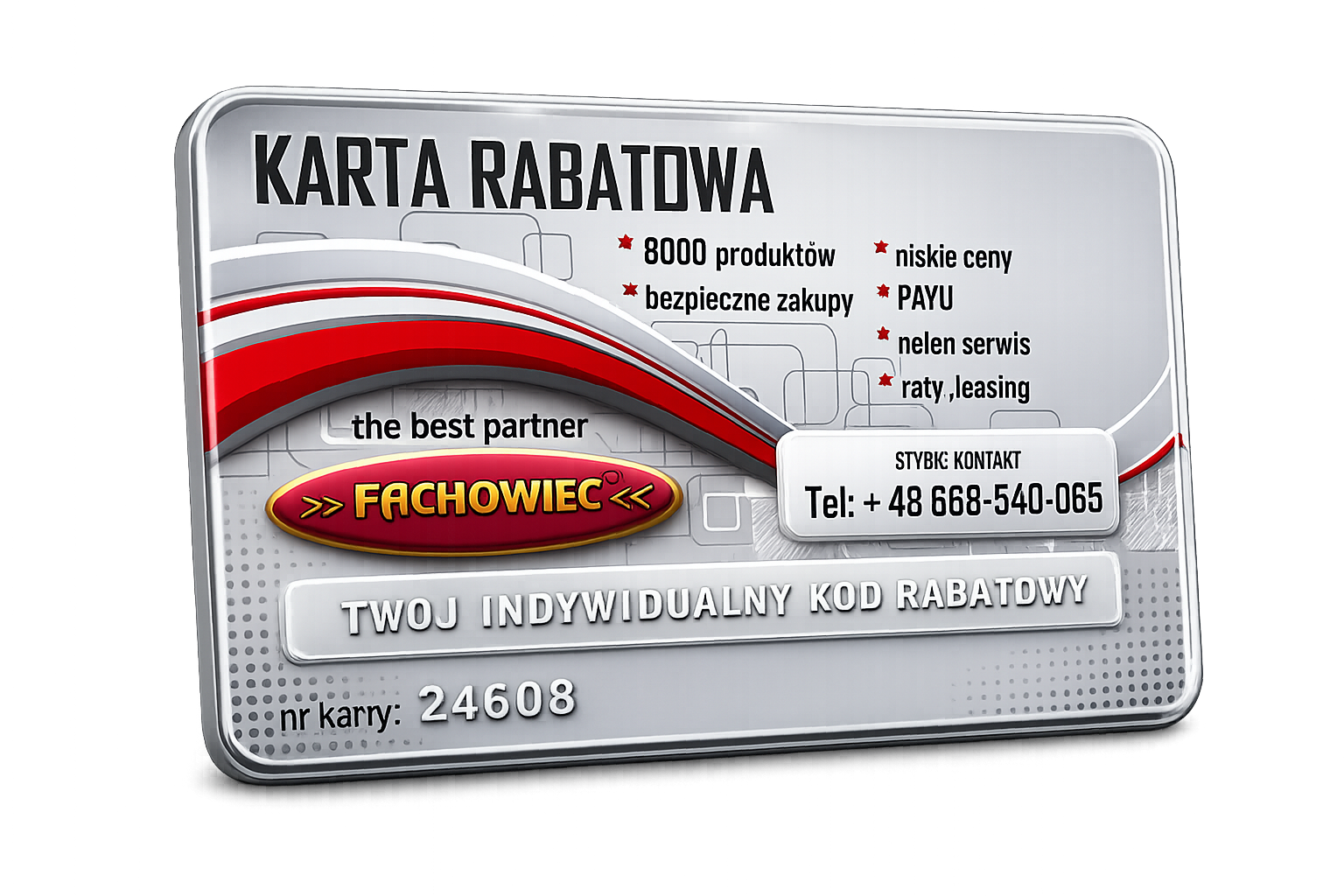 Karta rabatowa FACHOWIEC